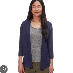 Patagonia Low Tide drape front cardigan M